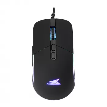 Hiir Baracuda BGM-011 Nautilus Must RGB USB