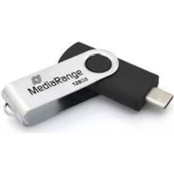 MEDIARANGE USB-mälupulk USB 3.2 Gen1 USB-C 128 GB - 128 GB (MR1954)