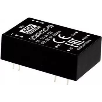 Toiteadapter MEAN WELL SCWN03C-15 3 W 15 V sisend 36–72 V