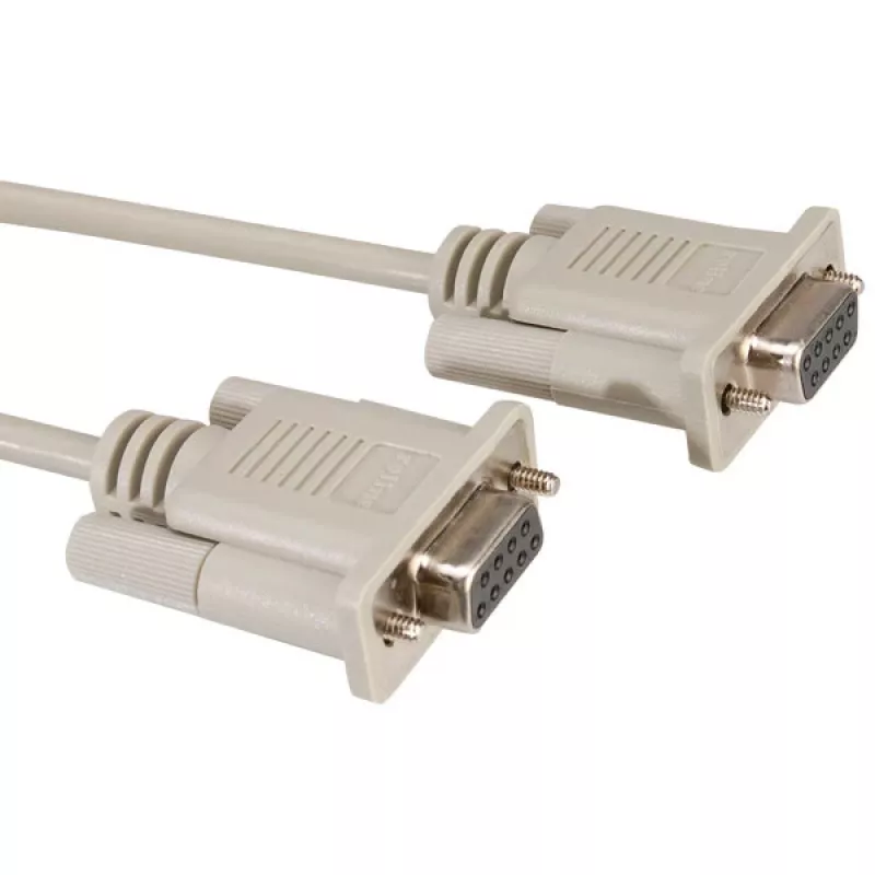 ROLINE Nullmodemkabel - DB-9 (W) zu DB-9 (W)