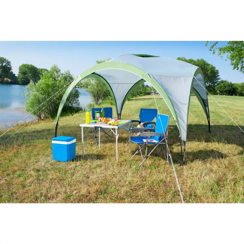 Pavilion Event Shelter Pro M 3 x 3m helehall roheline