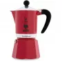 Bialetti Stovetop Espresso Maker Rainbow 3 tassi punane