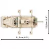 Ehitusklotsid Cobi Sd.Kfz. 9/1 Famo — II maailmasõja mudel, 498 tk, mitmevärviline