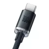 Baseus Crystal Shine kaabel USB–USB-C, 100W, 2m (must)