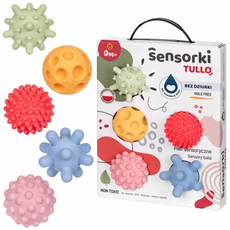 Sensoorsed pallid ilma aukudeta TULLO pastel, 5 tk