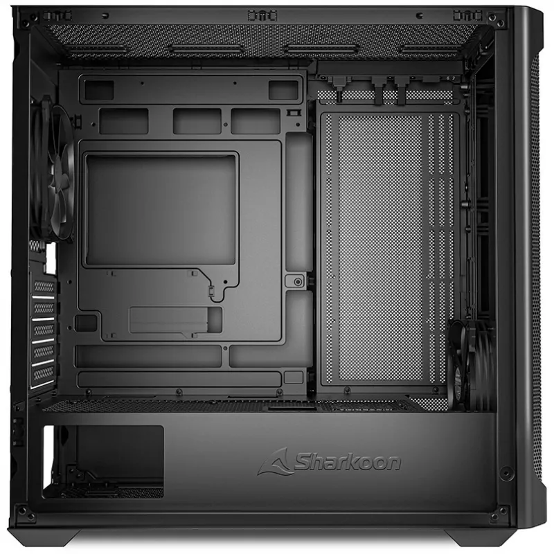 Sharkoon MK4 RGB Strip Micro Tower Must