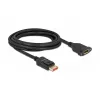 DisplayPort pikenduskaabel paneelikinnitusega DeLOCK 87098 8K 60 Hz 3 m