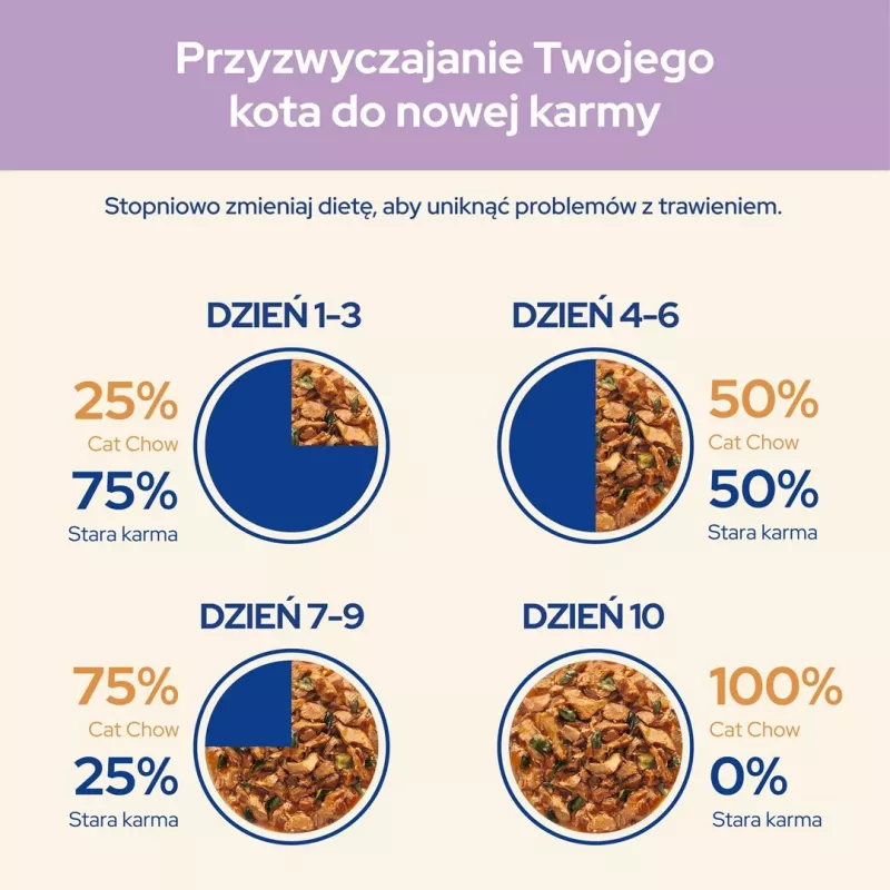 Purina Cat Chow Sensitive Gig lõhe ja suvikõrvitsaga kastmes - märgtoit kassidele - 85 g