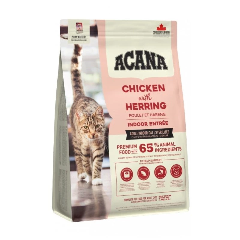 ACANA Indoor Entrée - kuiv kassitoit - 1,8 kg