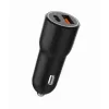 Auto mobiilseadme laadija Gembird TA-UC-AC2PDQC38-CAR-01, USB-C, 38 W, 12–24 V, must