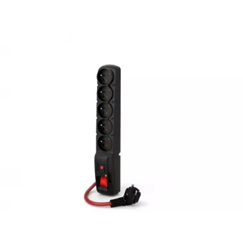 ACAR F5 POWER Must 5 vahelduvvoolu pistikupesa 230 V 3 m