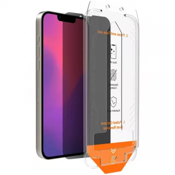 4smarts Second Glass privaatsusekraani kaitseklaas Apple iPhone 13 13 Pro 14 16e karastatud klaas