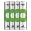 Patareid R6/AA NI-MH 2 600mAh blister 4 tk.