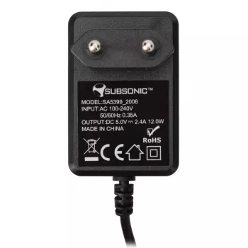 Seinalaadija SUBSONIC SA5399 15W kompaktne disain Switch seadmetele