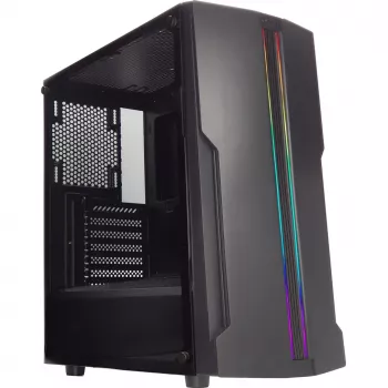 Arvuti korpus Xilence Performance C XILENT BLADE X512.RGB Midi Tower Must
