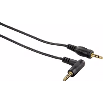 Hama Jack kaabel, Plug - Plug, 3,5 mm, 0,75 m helikaabel 3,5 mm must