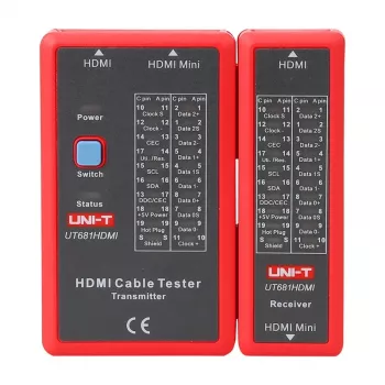 HDMI kaabli tester No name UT681HDMI — HDMI järjepidevuse ja juhtmestiku kontroll