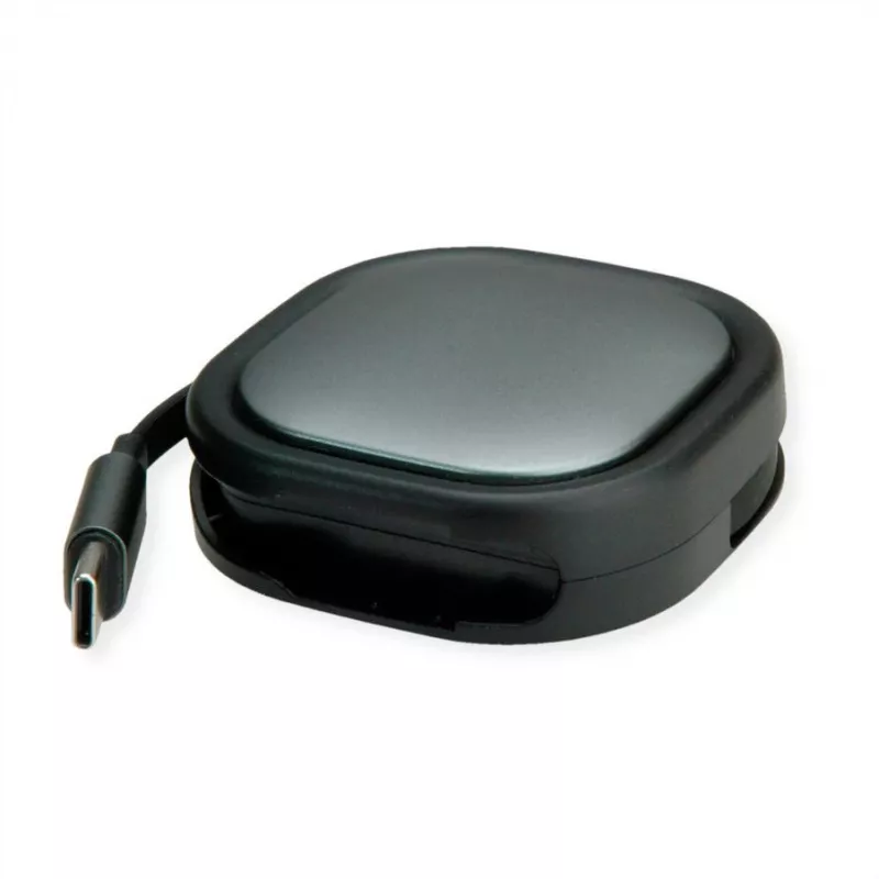 ROLINE USB2.0 Aufrollbares kaabel C-C ST/ST 1.2m - Kaabel - Digitaalne/Andmeside (11.02.8420)