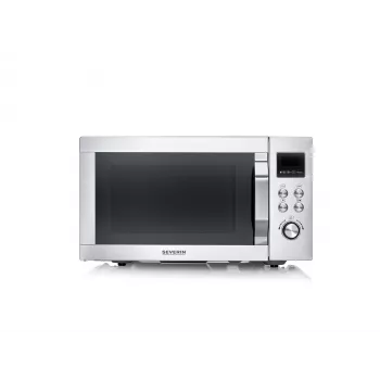 Kombineeritud mikrolaineahi SEVERIN MW 7918, töölauale, 25 L, 900 W, LED-ekraan, hõbedane