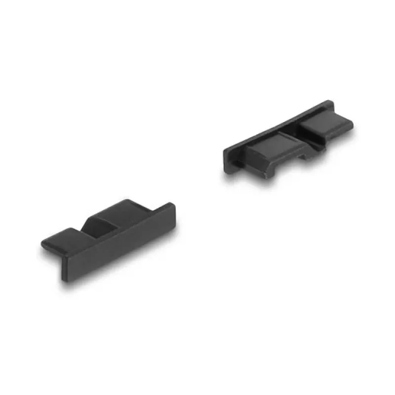 DeLOCK 64243 pistikupesa kaitsekate USB Micro-B must 10 tk