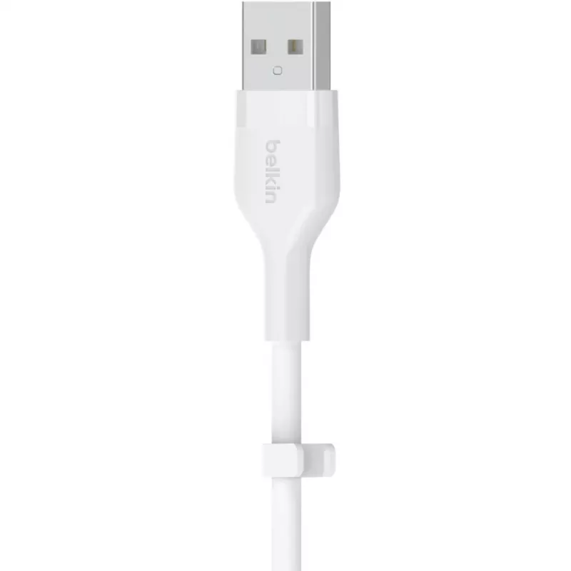Kaabel Belkin Cbl Scicone USB-A LTG 2M blc Valge USB A USB C Lightning