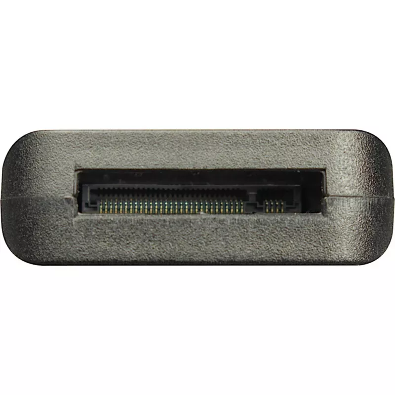 INTER-TECH adapter M.2 USB USB-C-ks K-1696-P2, emane M.2, isane USB-C, 5V, 37×54×12 mm, must