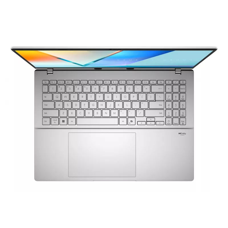 ASUS Vivobook S16 S3607VA-RP097W Core 5 210H 16,0-tolline WUXGA IPS-tasemel paneel 144 Hz 300 niti matt 16 GB DDR5 512 GB SSD Intel UHD Graphics WLAN+BT 1080p kaamera 70 Wh aku Windows 11 Cool Hõbedane