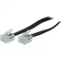 S/CONN 10m RJ11 must läbipaistev kaabel TC 70090 / 50319 ShiverPeaks