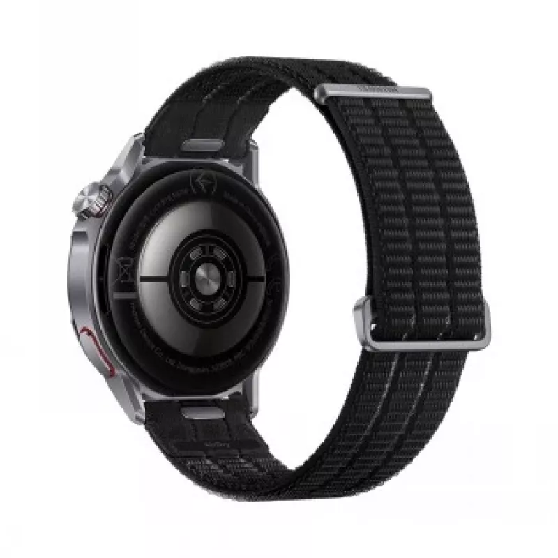 Nutikell HUAWEI GT Runner 2 — 1,32 tolli (3,35 cm) AMOLED 466×466, titaanist korpus, GPS, fluor elastomeerist must rihm