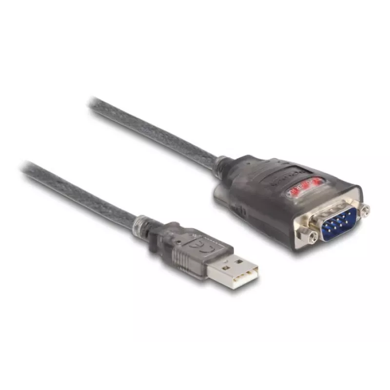 DeLOCK 61400 kaabel soovahetaja USB A RS-232 must