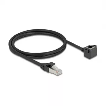 Võrgukaabel DeLOCK 81097 RJ-45 Cat6 1 m Must