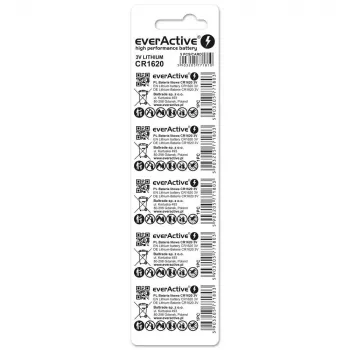 Liitiumpatarei mini everActive CR1620 5 tk.