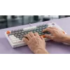 Savio ASTRAL WHITE JADE 3 VÄRVI klaviatuur Gaming USB QWERTY US International