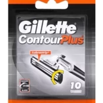 Vahetusžilettide Gillette ContourPlus, pakk 10 tk