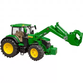 Traktor BRUDER John Deere 7R 350 mänguasi — ABS, soovitatav vanus 3+
