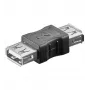Microconnect USBAFAF kaabli soovahetaja USB A Must