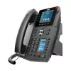 IP-telefon Fanvil X5U must 16 liini LCD Wi-Fi juhtmega telefonitoru