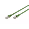 Digitus CAT 6A S/FTP RJ-45 3m roheline võrgukaabel