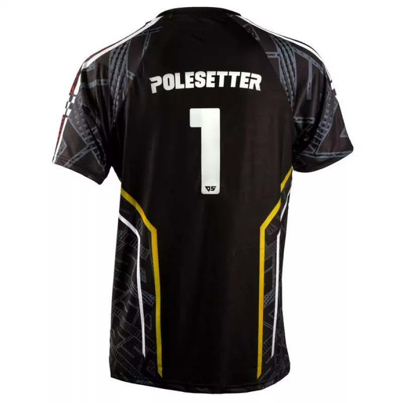 Polesetter ONE Simracing särk kollane - XL