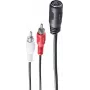Audio kaabel ShiverPeaks BS10501 0.2m DIN (5-pin) 2 x RCA Must