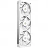 Arvuti korpuse ventilaator NZXT F360X 120 mm valge, 360×30×120 mm