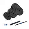 REBEL ACTIVE Reguleeritav bituumenhantel ühendajaga 1x20kg