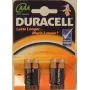 Duracell | AAA/LR03 | Alkaline Basic MN2400 | 4 tk