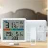 Termomeeter‑hügromeeter MANTA MTO002W välisanduriga (150 cm), siseruumides 0–+50°C, välistingimustes -40–+70°C, õhuniiskus 20–95% RH, mugavusindikaator, kell
