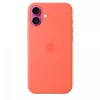 iPhone 16 Plus silikoonümbris MagSafe'iga - Tangerine