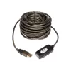 Tripp Eaton Tripp Lite Series 10M USB 2.0 Hi-Speed Active Extension Repeater Cable USB-A M/F 33' 33ft 10 Meter - USB-pikenduskaabel - USB (M)