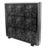 Radiator Watercool MO-RA IV 600 must — toetab 120 mm ventilaatoreid