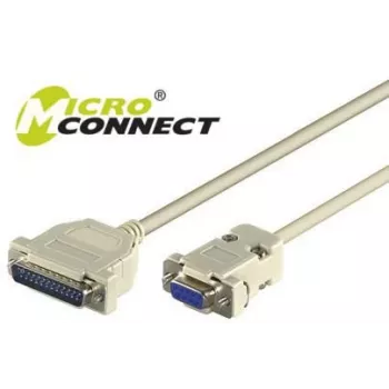 Microconnect IBM029 jadakaabel Hall 3 m DB-9 DB-25