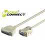 Microconnect IBM029 jadakaabel Hall 3 m DB-9 DB-25
