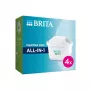 Veefiltri kassett Brita 122027 4 tk Valge
